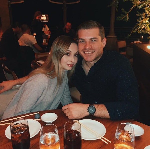 A picture of Josie Bush with her boyfriend, Jack Pucin.